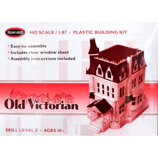 Old Victorian House 1:87 Model Kit Polar Lights POL969