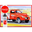 1940 Willys Pickup Truck Coca Cola 1:25 AMT Model Kit...