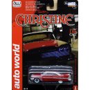 1958 Plymouth Fury Christine Movie Car Partially Restored 1:64 Auto World AWSP039