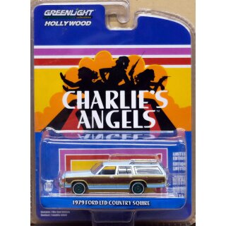 1979 Ford LTD Country Squire Charlies Angels GREEN MACHINE 1:64 GreenLight 44890
