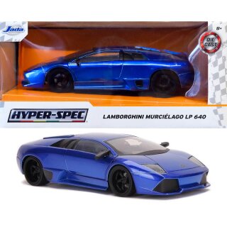 Lamborghini Murcielago LP 640 Hyper-Spec Blau Blue 1:24 Jada Toys 32279