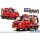 Subaru Sambar TT2 Fire Engine Truck Feuerwehr 1:24 Model Kit Bausatz Aoshima 057940