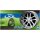 19 inch Kranze LXZ Tire & Wheel Set 1:24 Model Kit Aoshima 055298