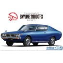 1974 Nissan Skyline HT 2000GT-X KGC110 1:24 Model Kit...