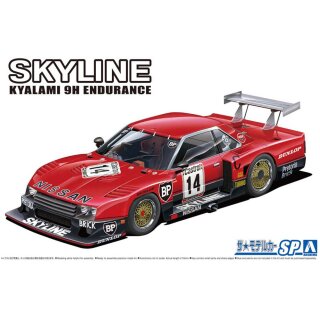 1982 Nissan Skyline R30 Turbo Kyalami 9H Endurance 1:24 Model Kit Aoshima 061244