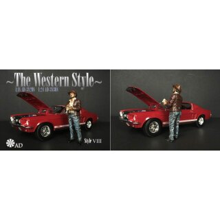 The Western Style VIII Figure Model 1:18 American Diorama AD-38208