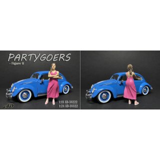 Partygoers Figure II Model Sexy Figur 1:18 American Diorama AD-38222