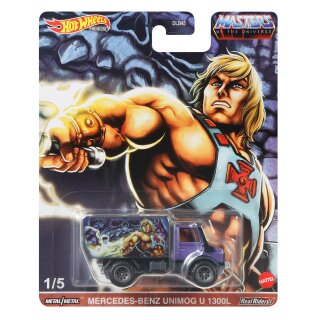 Mercedes-Benz Unimog U 1300L Masters Of The Universe Pop Culture 1:64 Hot Wheels GRL30 DLB45