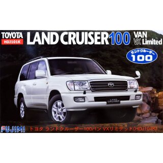 Toyota Land Cruiser 100 Van VX Limited HDJ101K 1:24 Model Kit Bausatz Fujimi 038049