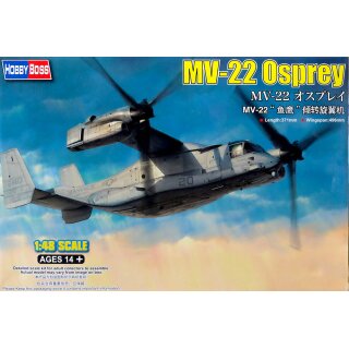 Bell Boeing MV-22 Osprey Tiltrotor Kipprotor 1:48 Model Kit Bausatz Hobby Boss 81769