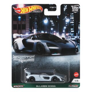 McLaren Senna Exotic Envy 2021 Car Culture 1:64 Hot Wheels GRJ78 FPY86