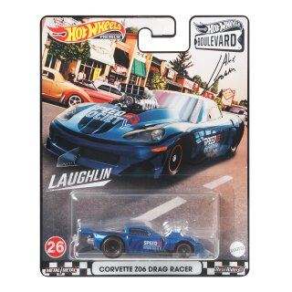 Chevy Corvette Z06 Drag Racer Boulevard Series 2021 in 1:64 Hot Wheels GRL96 GJT68