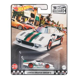 Lancia Stratos Group 5 Boulevard Series 2021 in 1:64 Hot Wheels GRM01 GJT68