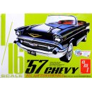 1957 Chevy Bel Air Convertible 1:16 AMT Model Kit Bausatz...