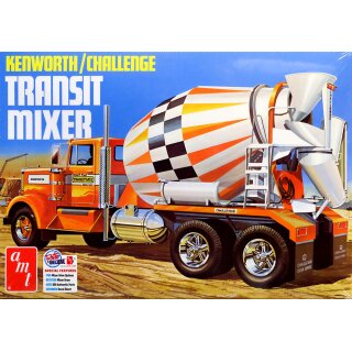 Kenworth Challenge Transit Mixer Betonmischer 1:25 AMT Model Kit Bausatz AMT1215