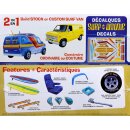 1977 Ford Econoline Surfer Van + 2 Surfboards 1:25 AMT...