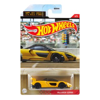 McLaren Senna 1/4 Mile Finals 2021 Super Car 1:64 Hot Wheels GRP28 GYN21
