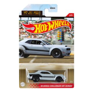 18 Dodge Challenger SRT Demon 1/4 Mile Finals 2021 1:64 Hot Wheels GRP29 GYN21