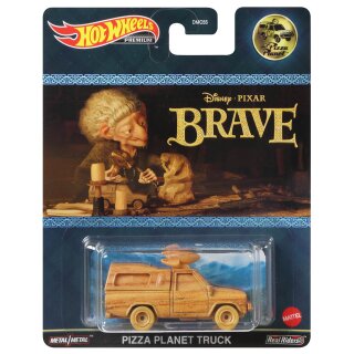 Pizza Planet Truck BRAVE Disney Pixar Entertainment 1:64 Hot Wheels HDT49 DMC55