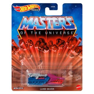 Masters Of The Universe Land Shark Entertainment 1:64 Hot Wheels GRL60 DMC55