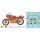 Suzuki RG 500 XR27 Motorrad Bike 1:9 Model Kit Bausatz Italeri 4644