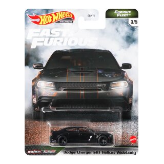 Dodge Charger SRT Hellcat Widebody Furious Fleet Fast & Furious 1:64 Hot Wheels GRL82 GBW75