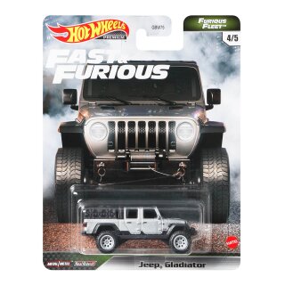 Jeep Gladiator Furious Fleet Fast & Furious 1:64 Hot Wheels GRK52 GBW75