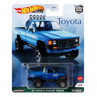 87 Toyota Pickup Truck Car Culture 2021 Premium 1:64 Hot Wheels GRJ97 FPY86