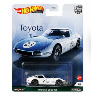 Toyota 2000 GT Car Culture 2021 Premium 1:64 Hot Wheels GRJ98 FPY86