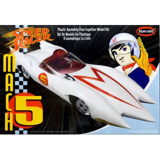 Speed Racer Mach 5 V 1:25 Model Kit Bausatz Polar Lights POL990