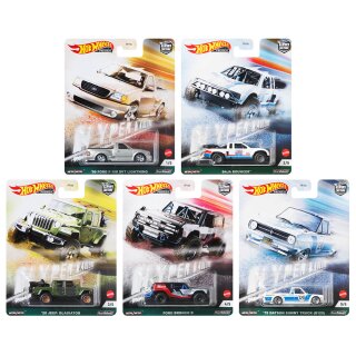 Hyper Haulers Trucks Set 2021 Car Culture 5 Modellautos 1:64 Hot Wheels FPY86 - 978F