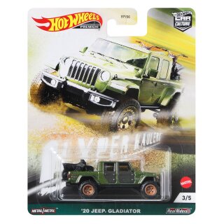 20 Jeep Gladiator Hyper Haulers Car Culture 1:64 Hot Wheels GRJ86 FPY86