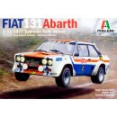 Fiat 131 Abarth 1977 Sanremo Rally Winner Andruet / Delferier 1:24 Model Kit Italeri 3621