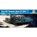 Elco 80 Torpedo Boat PT-596 in 1:35 Model Kit Italeri 5602