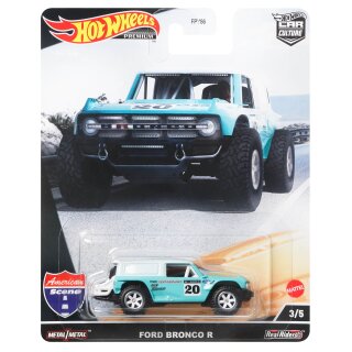 Ford Bronco R American Scene Car Culture 1:64 Hot Wheels HCK05 FPY86