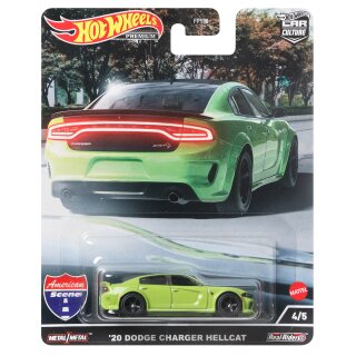 20 Dodge Charger Hellcat American Scene Car Culture 1:64 Hot Wheels HCK04 FPY86
