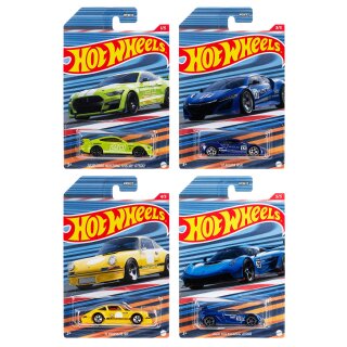 Racing Circuit Super Cars Set 4 models 2022 1:64 Hot Wheels HFW32 - 979S