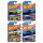 Racing Circuit Super Cars Set 4 models 2022 1:64 Hot Wheels HFW32 - 979S