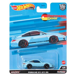 Porsche 911 GT3 RS Fahren auf der Autobahn Car Culture 1:64 Hot Wheels HCJ94 FPY86