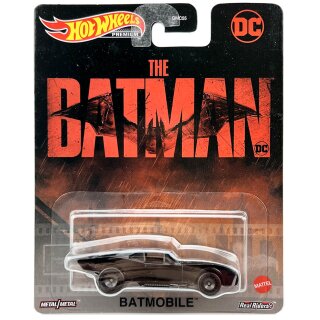 Batmobile The Batman Entertainment 2022 in 1:64 Hot Wheels GRL75 DMC55