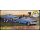 Ford Galaxie + Falcon Funny Car + Trailer Cal Drag Combo 1:25 AMT Model Kit Bausatz AMT1223