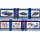 Ford Galaxie + Falcon Funny Car + Trailer Cal Drag Combo 1:25 AMT Model Kit Bausatz AMT1223