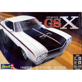 1970 Buick GSX 2N1 1:24 Model Kit Bausatz Revell 4522