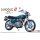1977 Honda Hawk II CB400T Bike 1:12 Model Kit Aoshima 062654