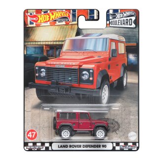 Land Rover Defender 90 Boulevard Series 2022 in 1:64 Hot Wheels HCR10 GJT68
