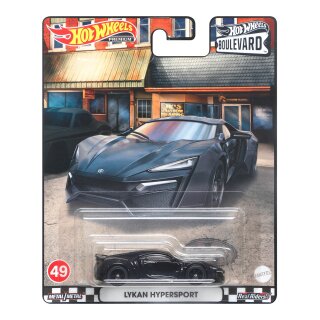 Lykan Hypersport Boulevard Series 2022 in 1:64 Hot Wheels HCR19 GJT68