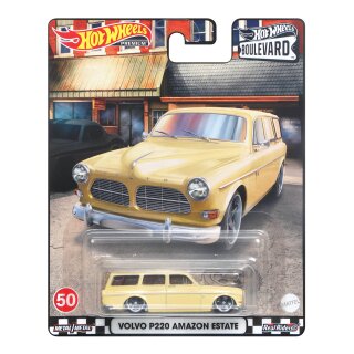 Volvo P220 Amazon Estate Boulevard Series 2022 in 1:64 Hot Wheels HCR13 GJT68