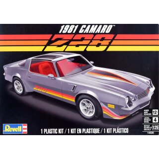 1981 Chevy Camaro Z28 in 1:25 Model Kit Bausatz Revell 4526