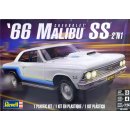 66 Chevrolet Malibu SS 2n1 in 1:24 Model Kit Revell 4520