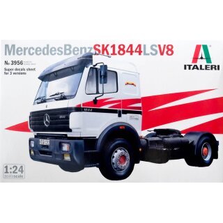 Mercedes-Benz SK 1844 LS V8 Truck LKW 1:24 Model Kit Bausatz Italeri 3956